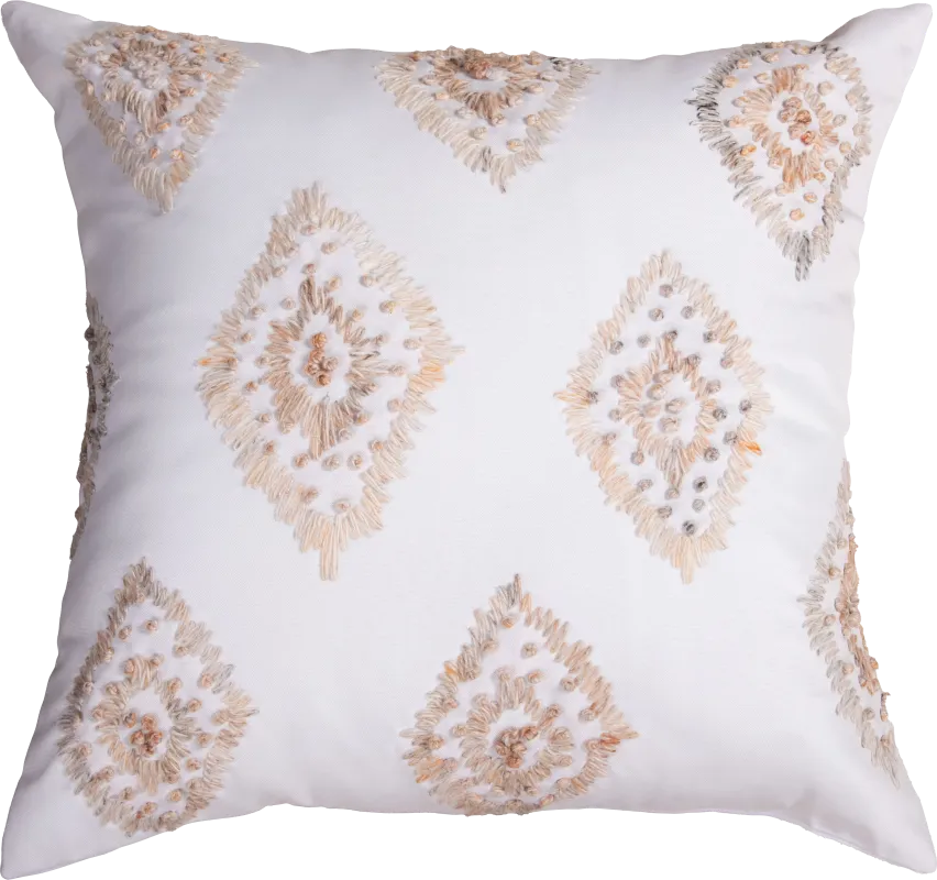 Litre Ivory Indoor/Outdoor Accent Pillow