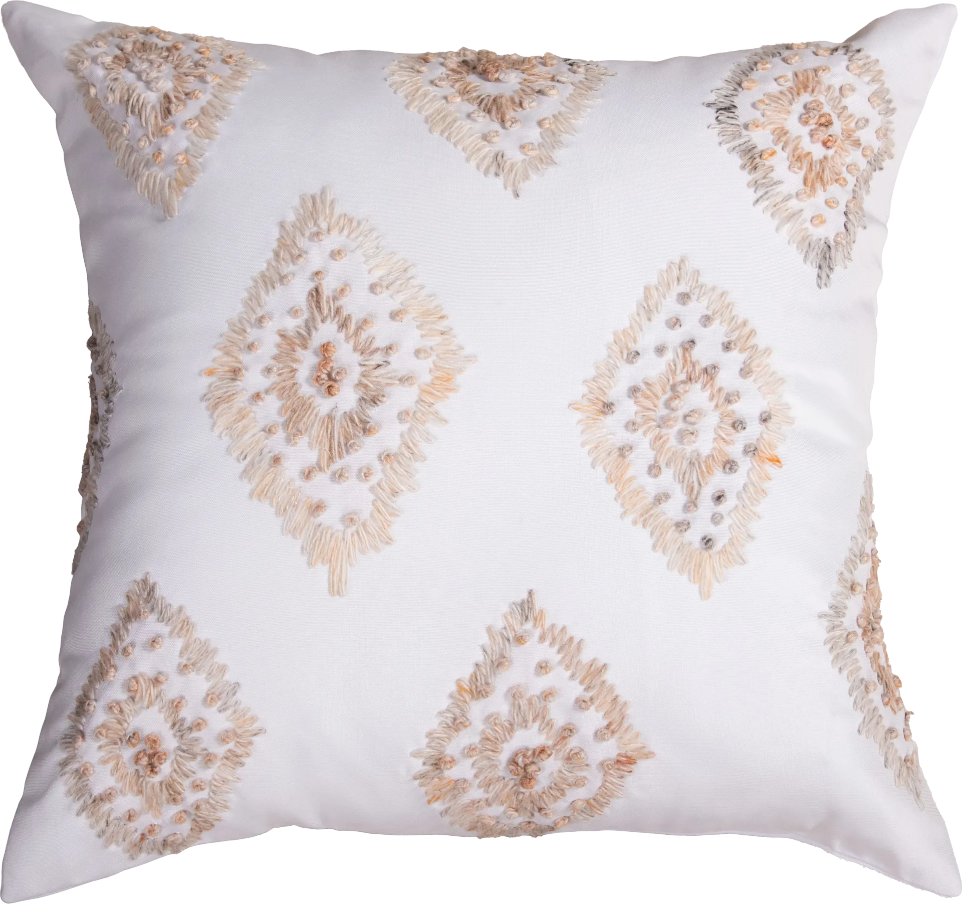 Litre Ivory Indoor/Outdoor Accent Pillow - Image 1