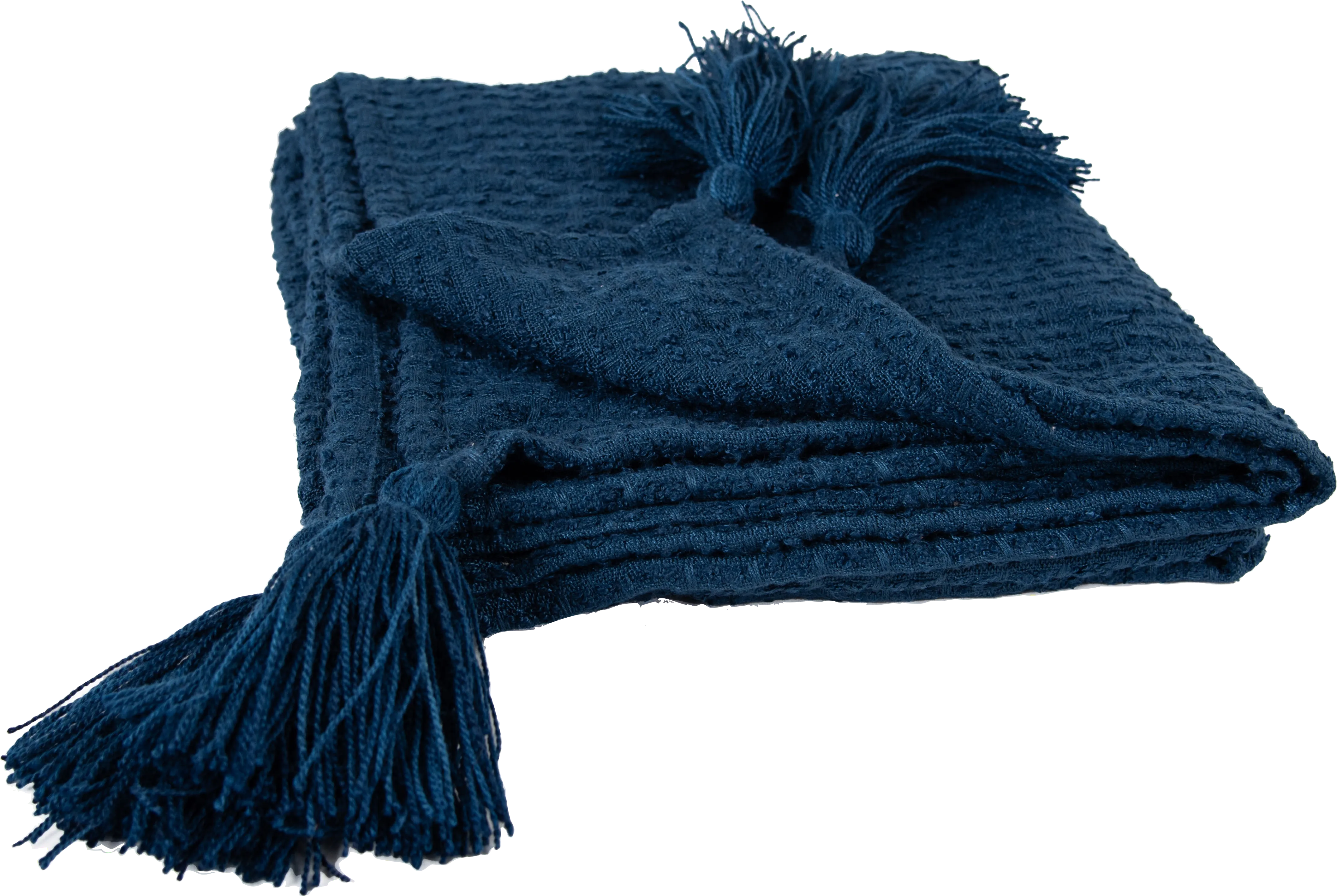 Tormi Navy Indoor/Outdoor Throw Blanket