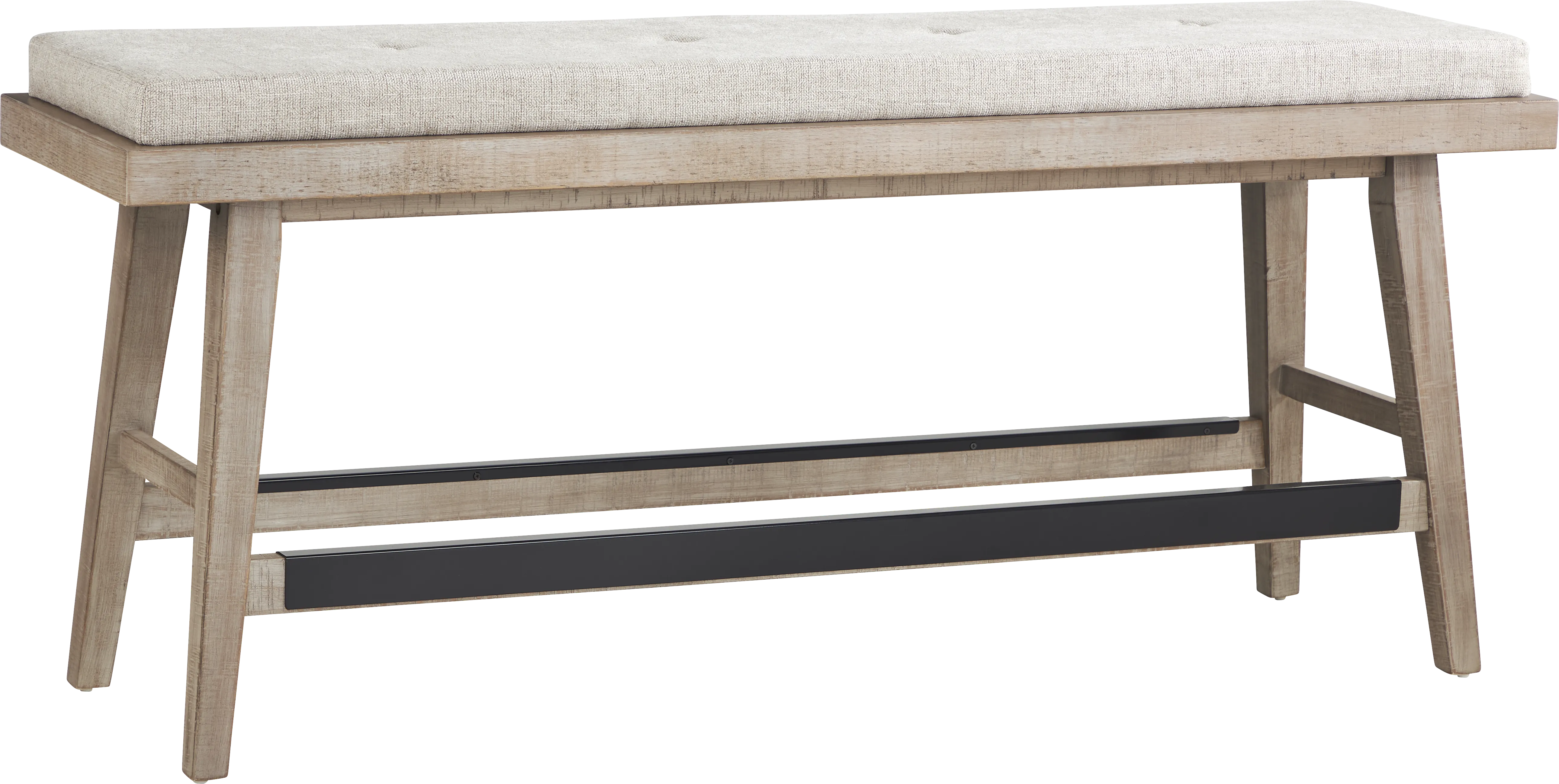 Hill Creek Natural Counter Height Bench - Thumbnail - Image 1