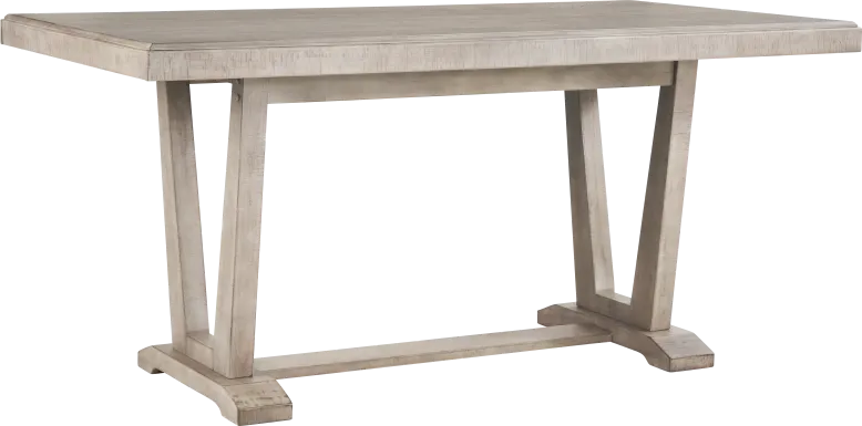 Hill Creek Natural Rectangle Counter Height Dining Table