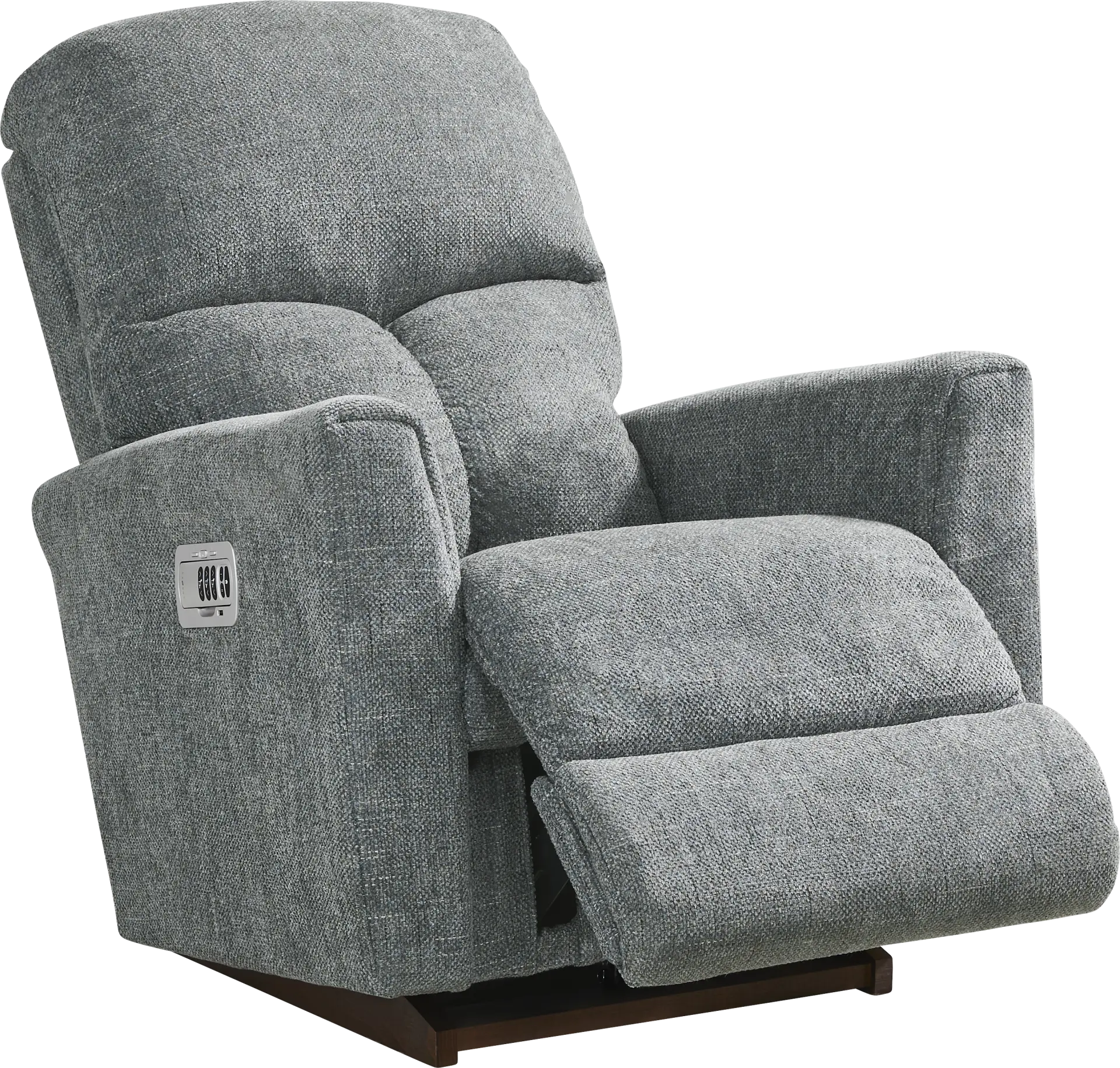 La-Z-Boy Hawthorn III Blue Dual Power Recliner