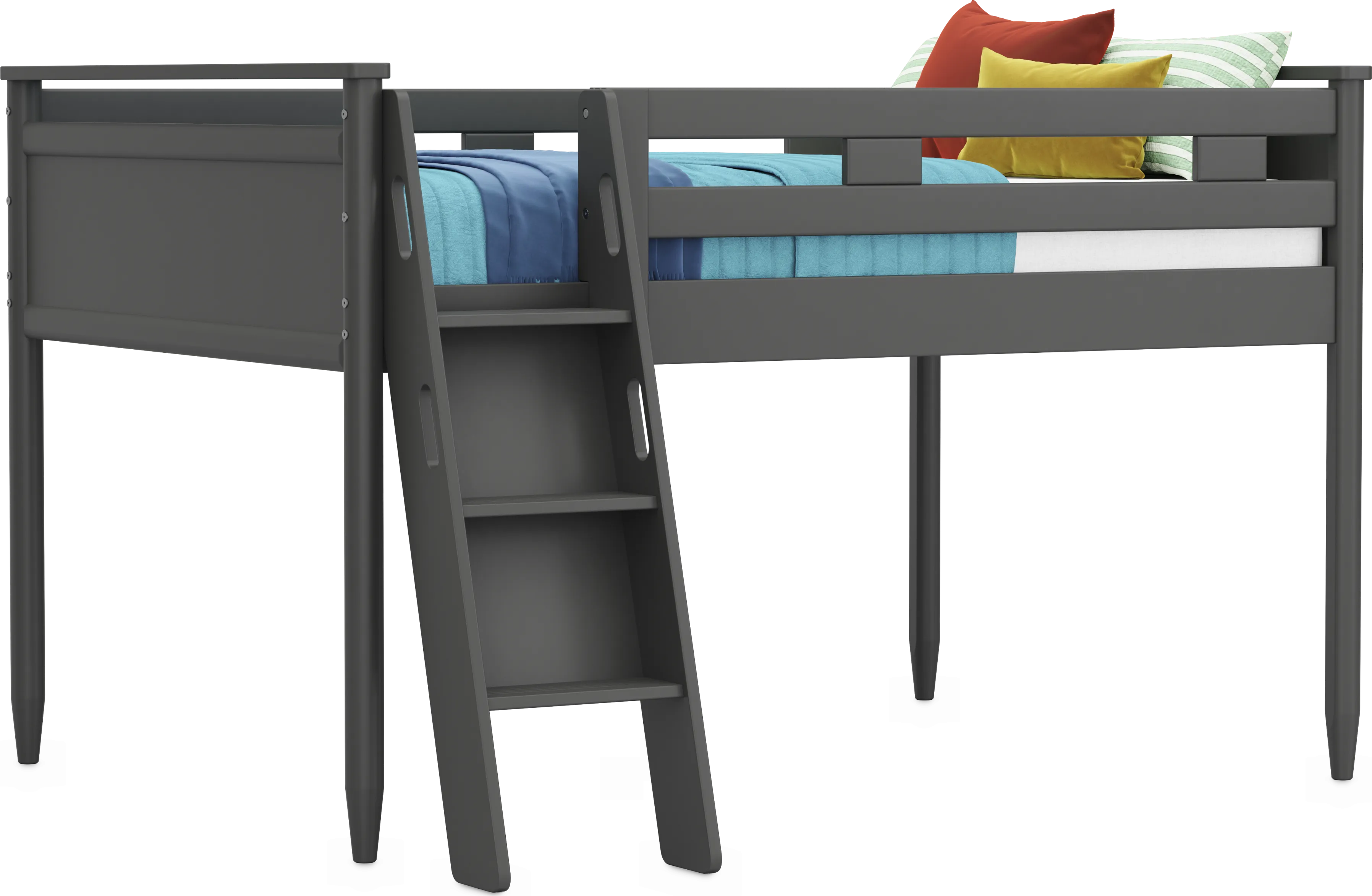 Kids Modern Colors Iron Ore Full Loft - Thumbnail - Image 1
