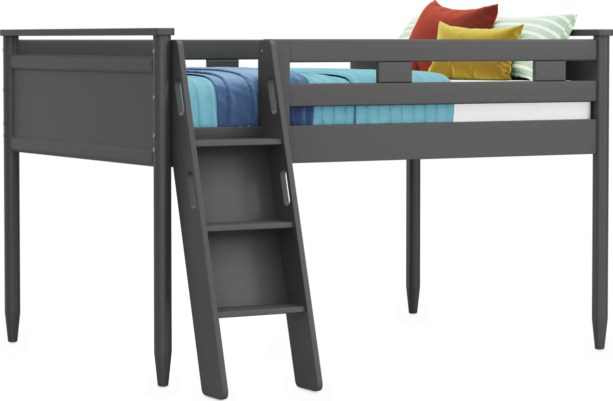 Kids Modern Colors Iron Ore Full Loft