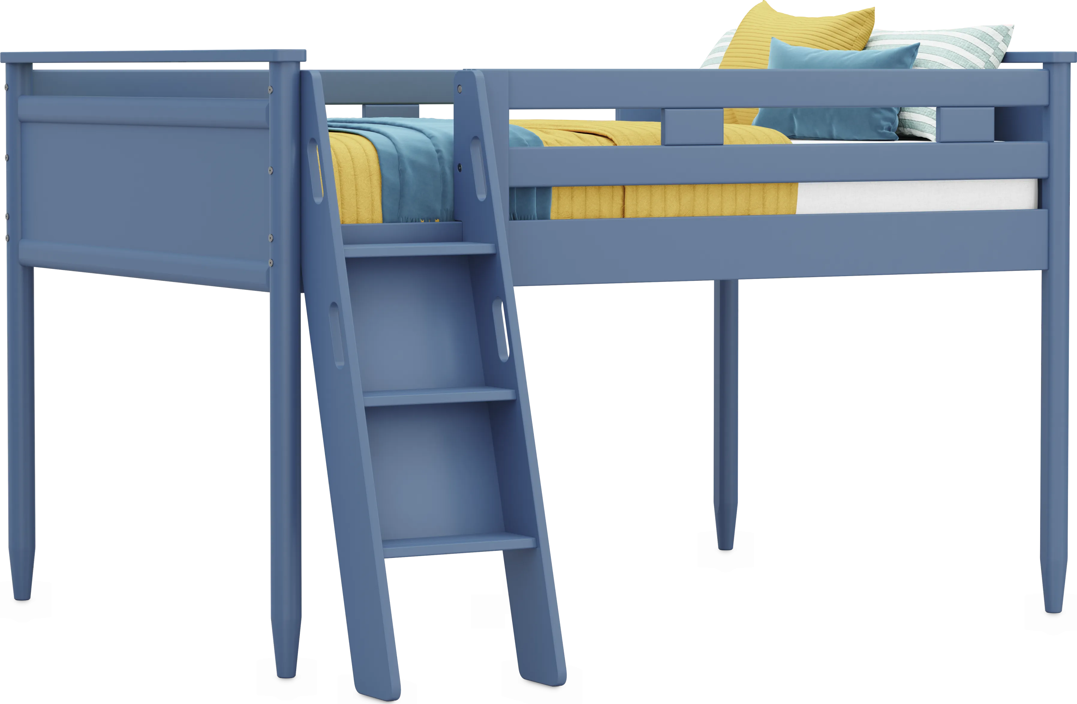 Kids Modern Colors Slate Blue Full Loft - Thumbnail - Image 1