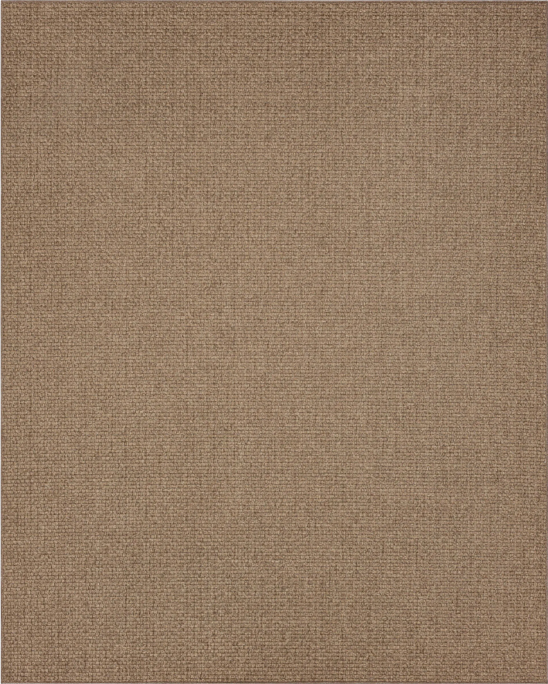 Salt Life Buxlam Bay Brown 6'6 x 9' Indoor/Outdoor Rug - Image 1