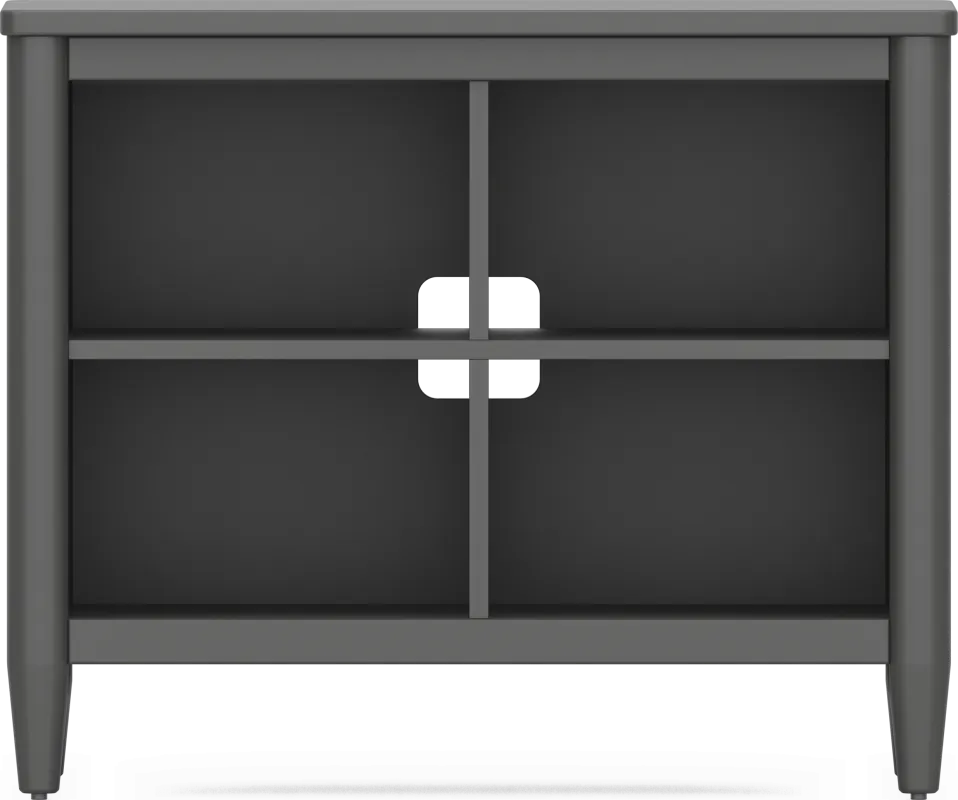 Kids Modern Colors Iron Ore 37" Bookcase