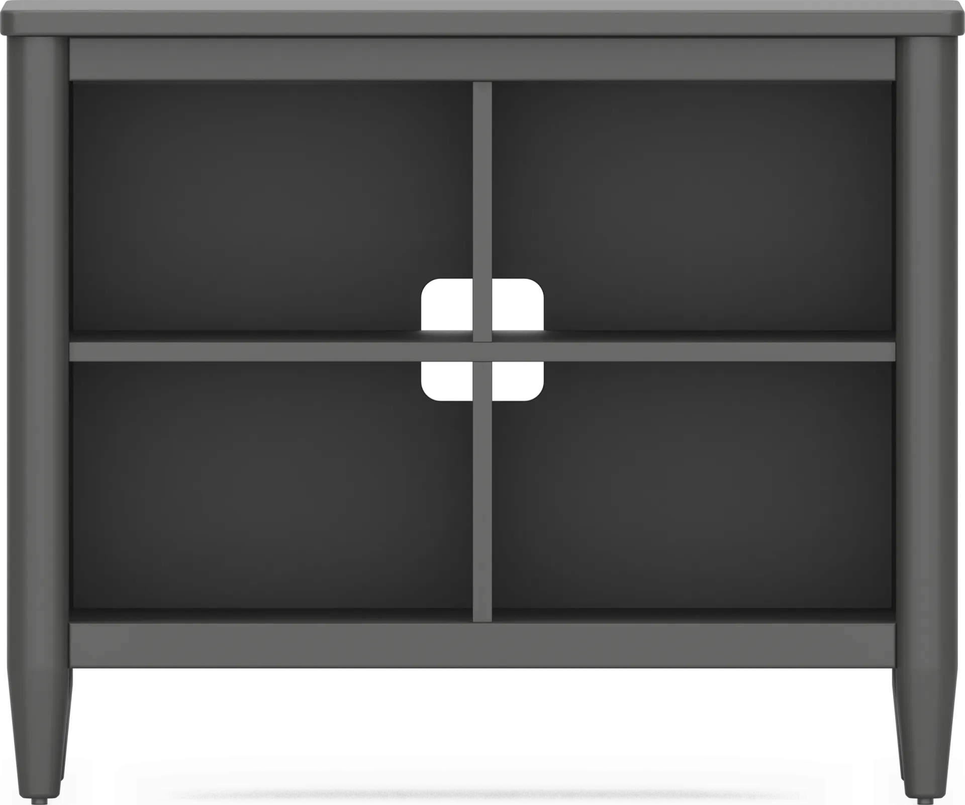 Kids Modern Colors Iron Ore 37" Bookcase - Image 1
