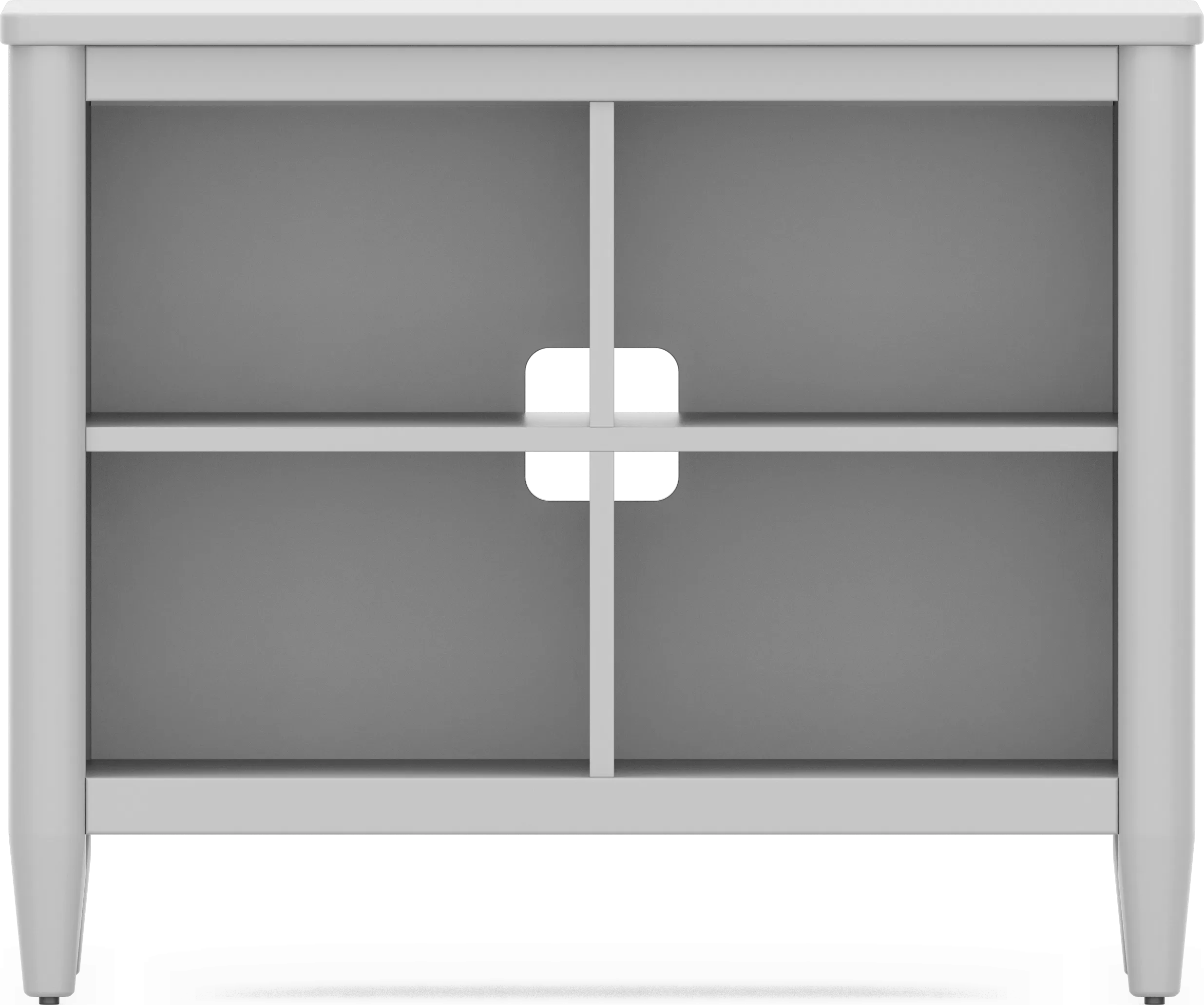 Kids Modern Colors Light Gray 37" Bookcase - Thumbnail - Image 1