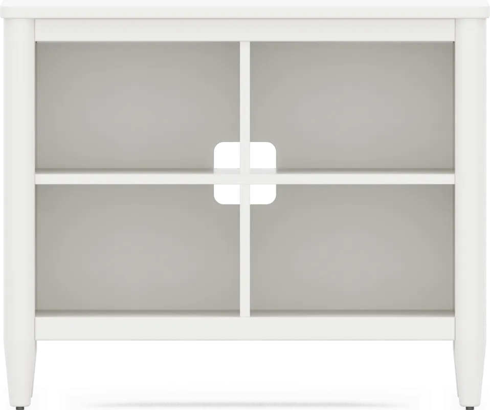 Kids Modern Colors White 37" Bookcase