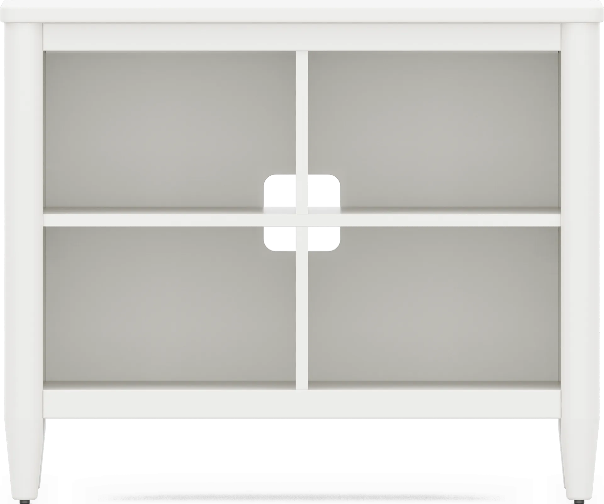 Kids Modern Colors White 37" Bookcase - Image 1