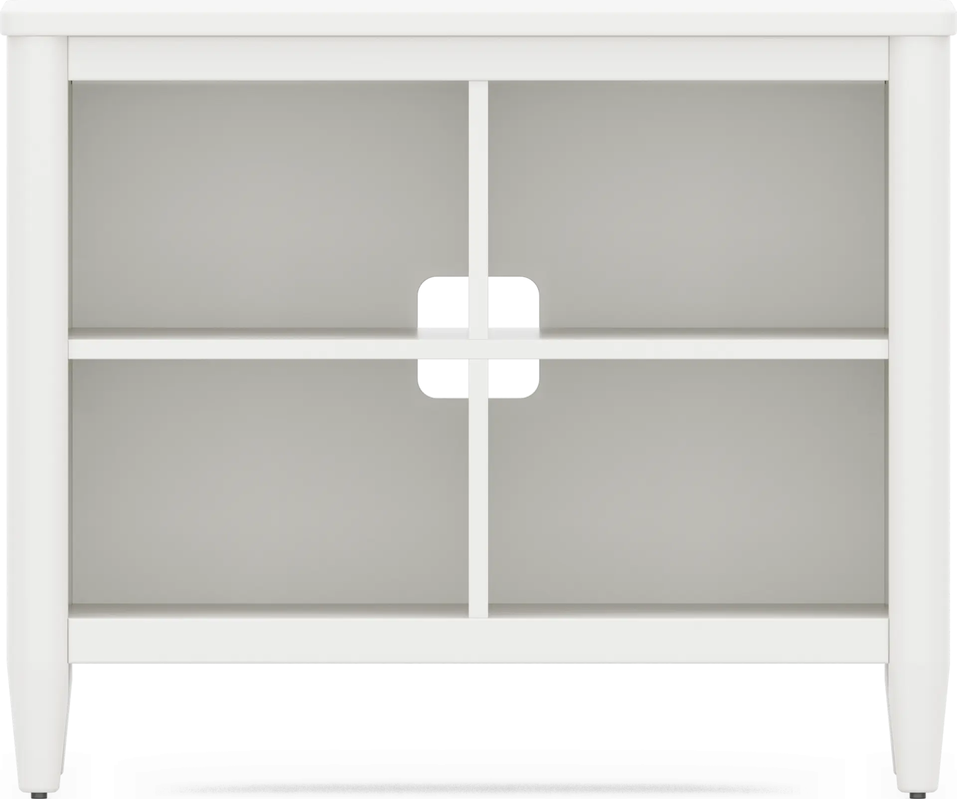 Kids Modern Colors White 37" Bookcase