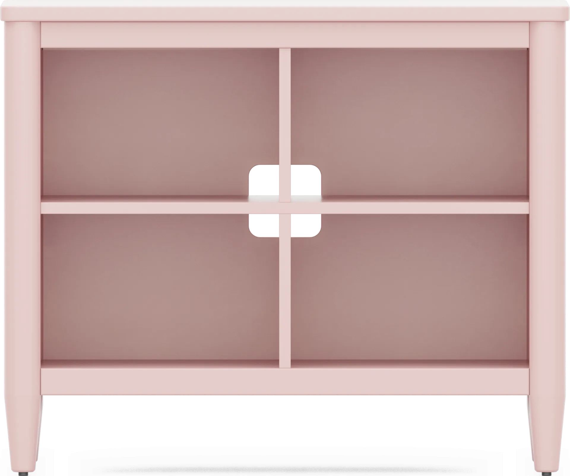 Kids Modern Colors Pink 37" Bookcase - Image 1