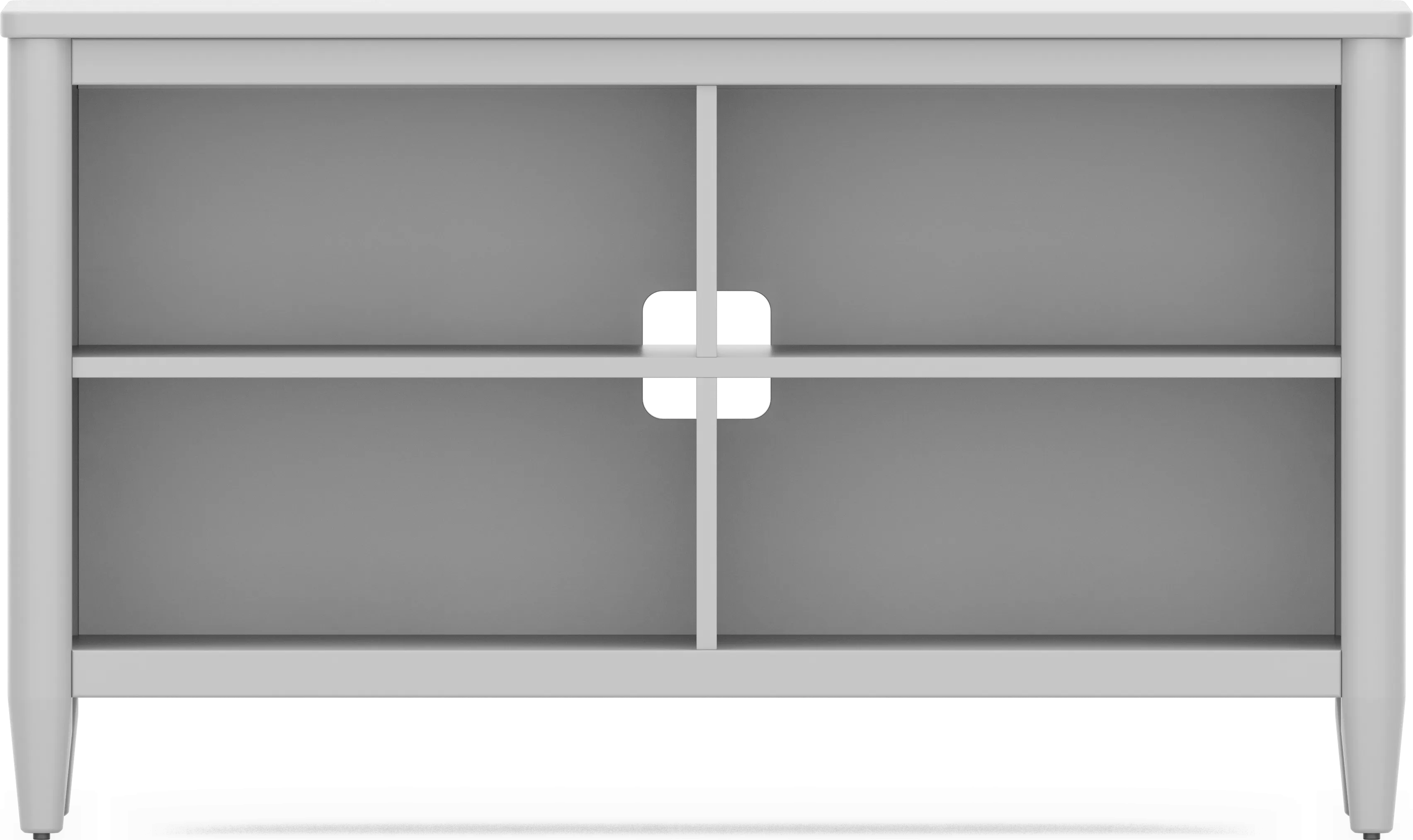 Kids Modern Colors Light Gray 52" Bookcase - Thumbnail - Image 1