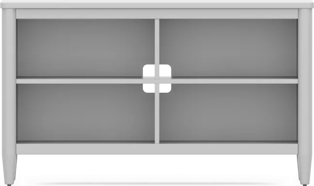 Kids Modern Colors Light Gray 52" Bookcase