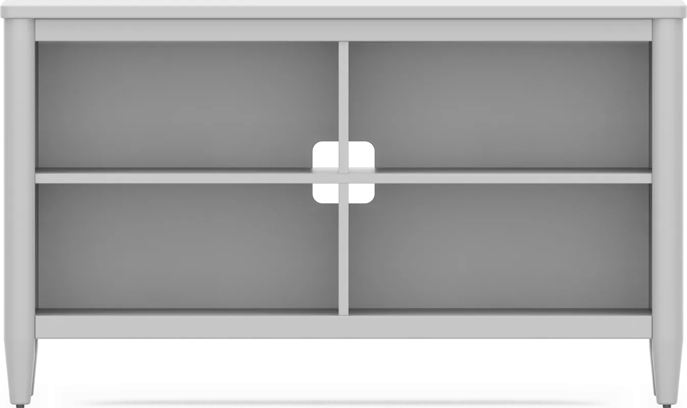 Kids Modern Colors Light Gray 52" Bookcase