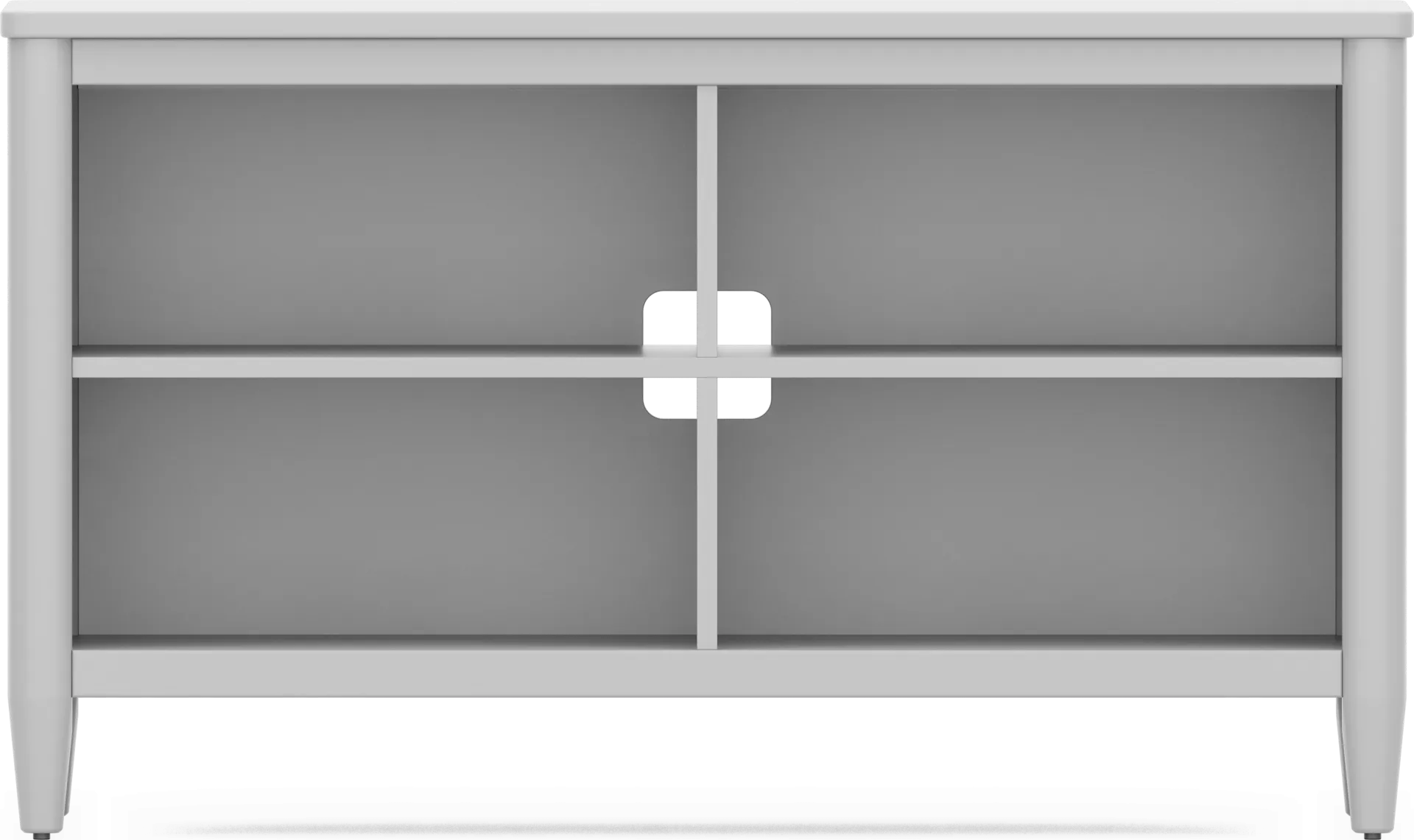 Kids Modern Colors Light Gray 52" Bookcase - Image 1