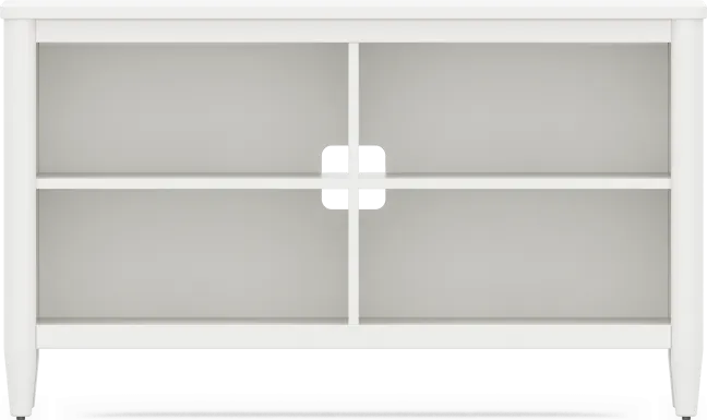 Kids Modern Colors White 52" Bookcase