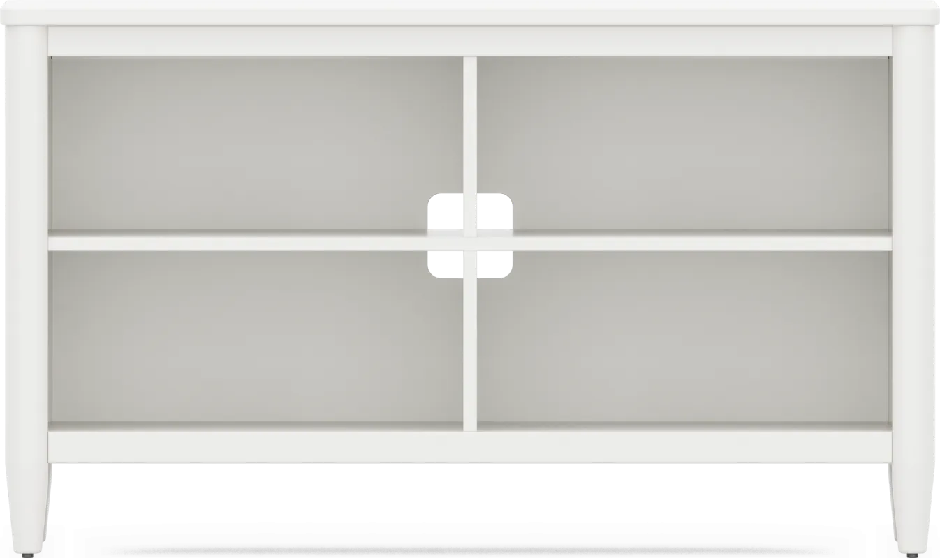 Kids Modern Colors White 52" Bookcase