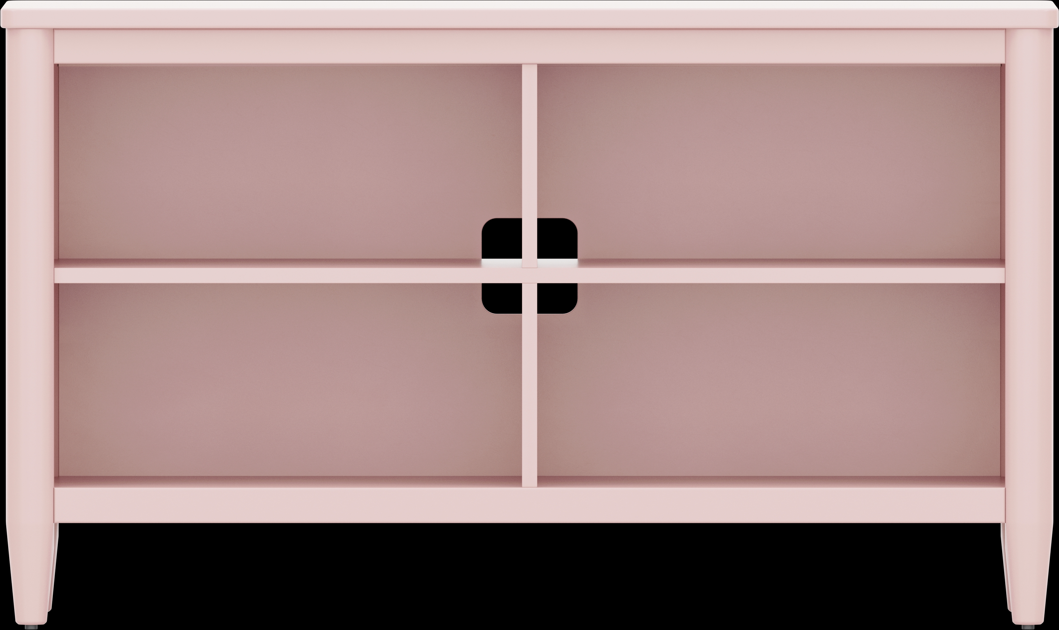 Kids Modern Colors Pink 52" Bookcase - Thumbnail - Image 1