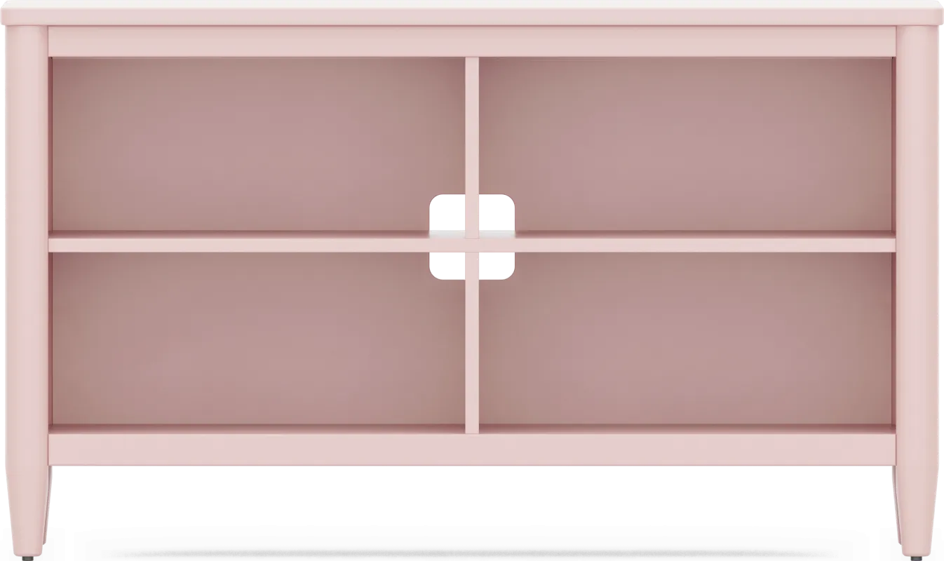 Kids Modern Colors Pink 52" Bookcase