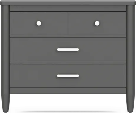 Kids Modern Colors Iron Ore Loft Chest