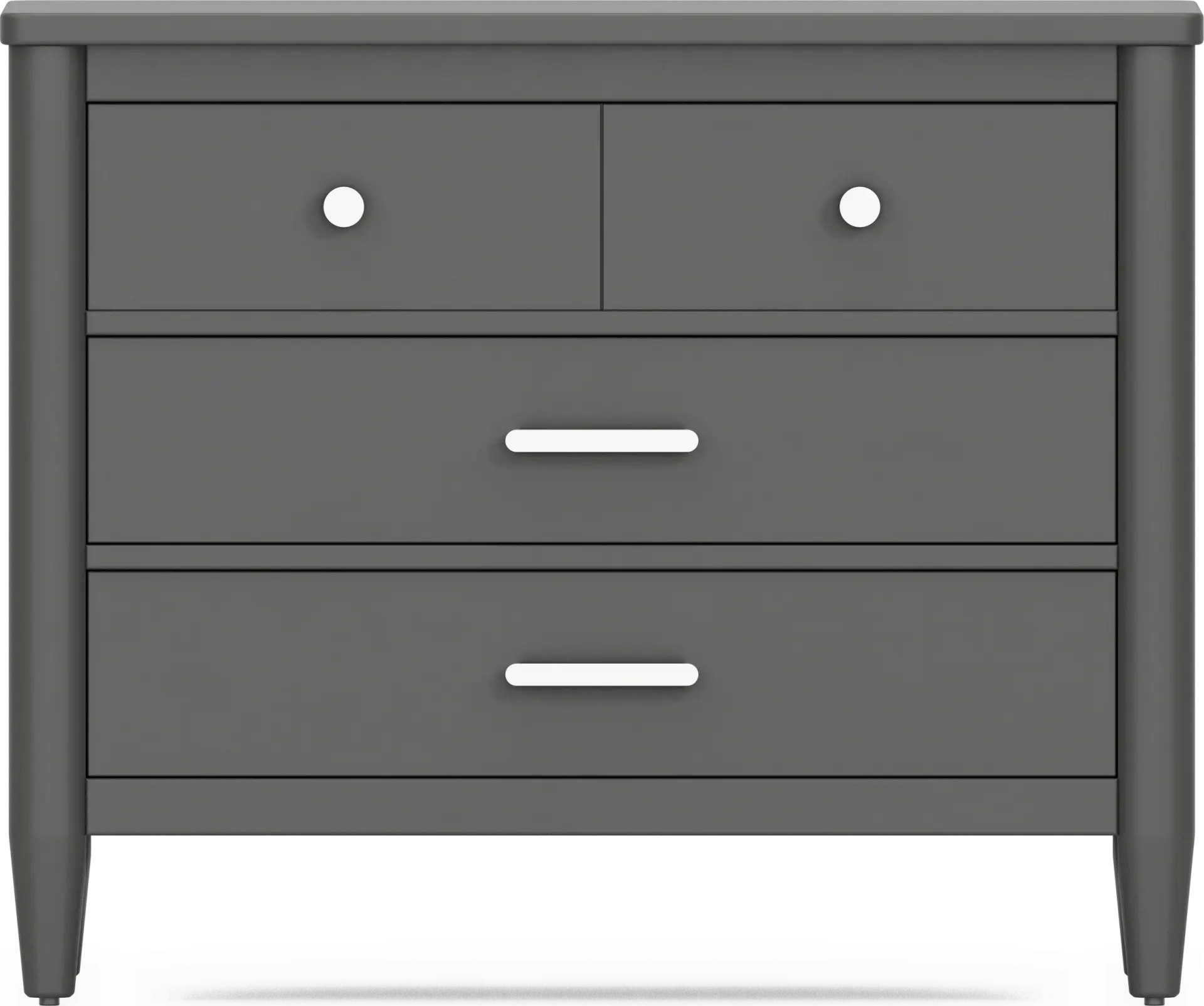 Kids Modern Colors Iron Ore Loft Chest