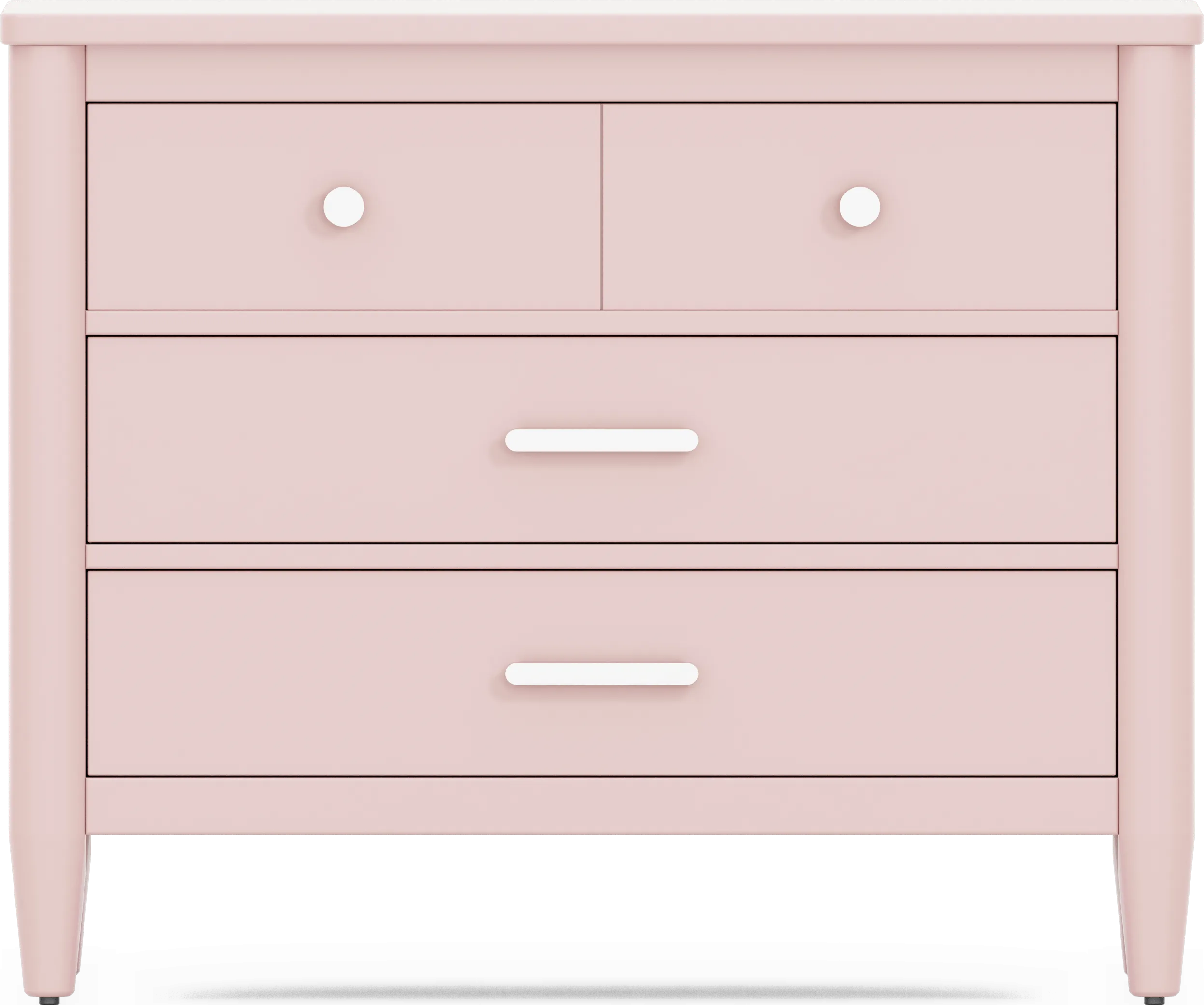 Kids Modern Colors Pink Loft Chest - Thumbnail - Image 1