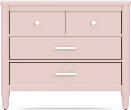 Kids Modern Colors Pink Loft Chest