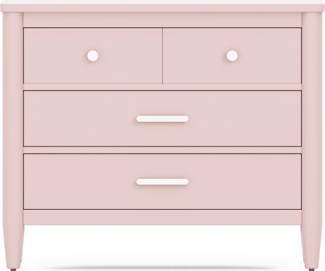 Kids Modern Colors Pink Loft Chest