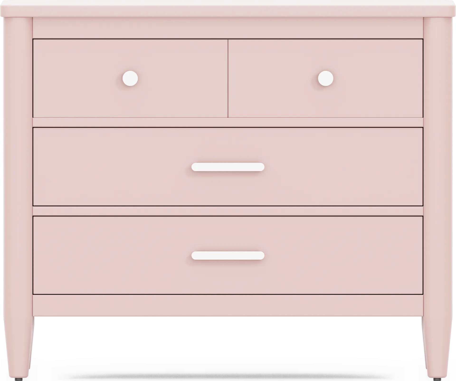Kids Modern Colors Pink Loft Chest - Image 1