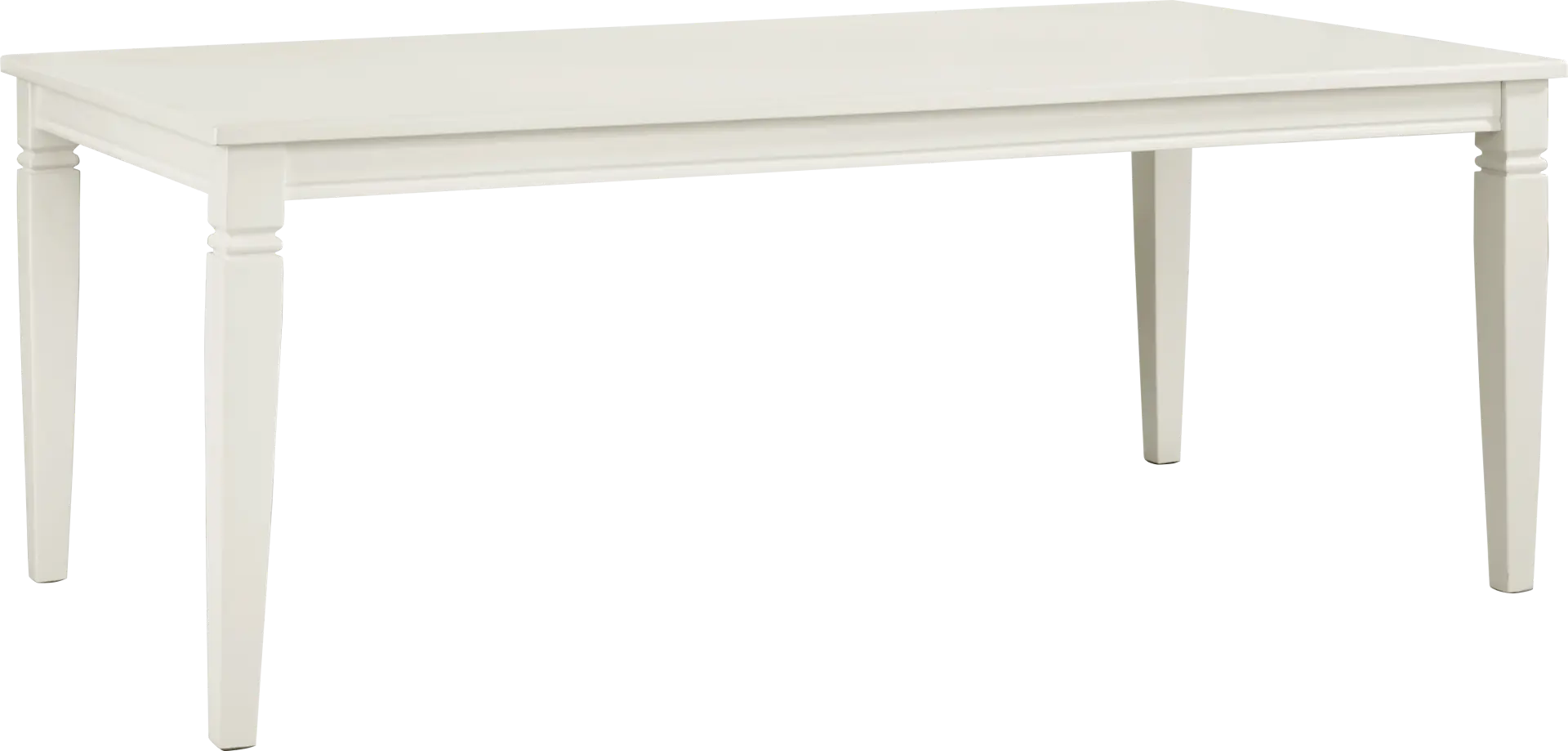 Winslow White Rectangle Dining Table