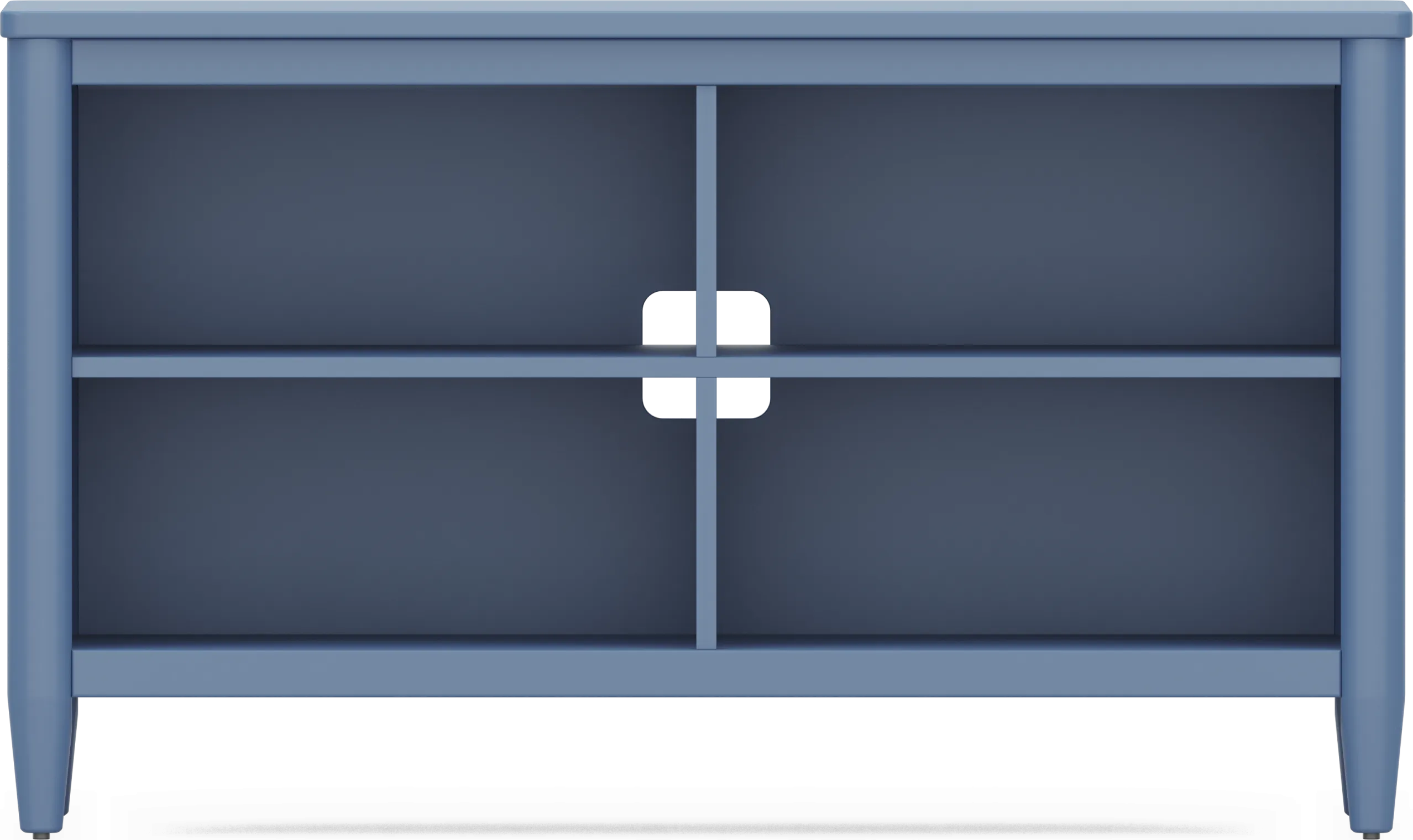 Kids Modern Colors Slate Blue 52" Bookcase - Thumbnail - Image 1