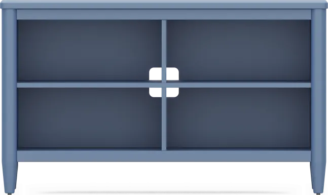 Kids Modern Colors Slate Blue 52" Bookcase