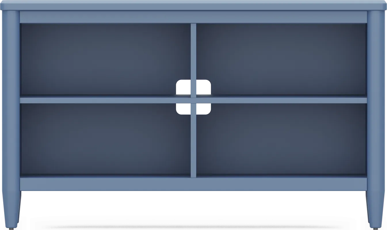 Kids Modern Colors Slate Blue 52" Bookcase