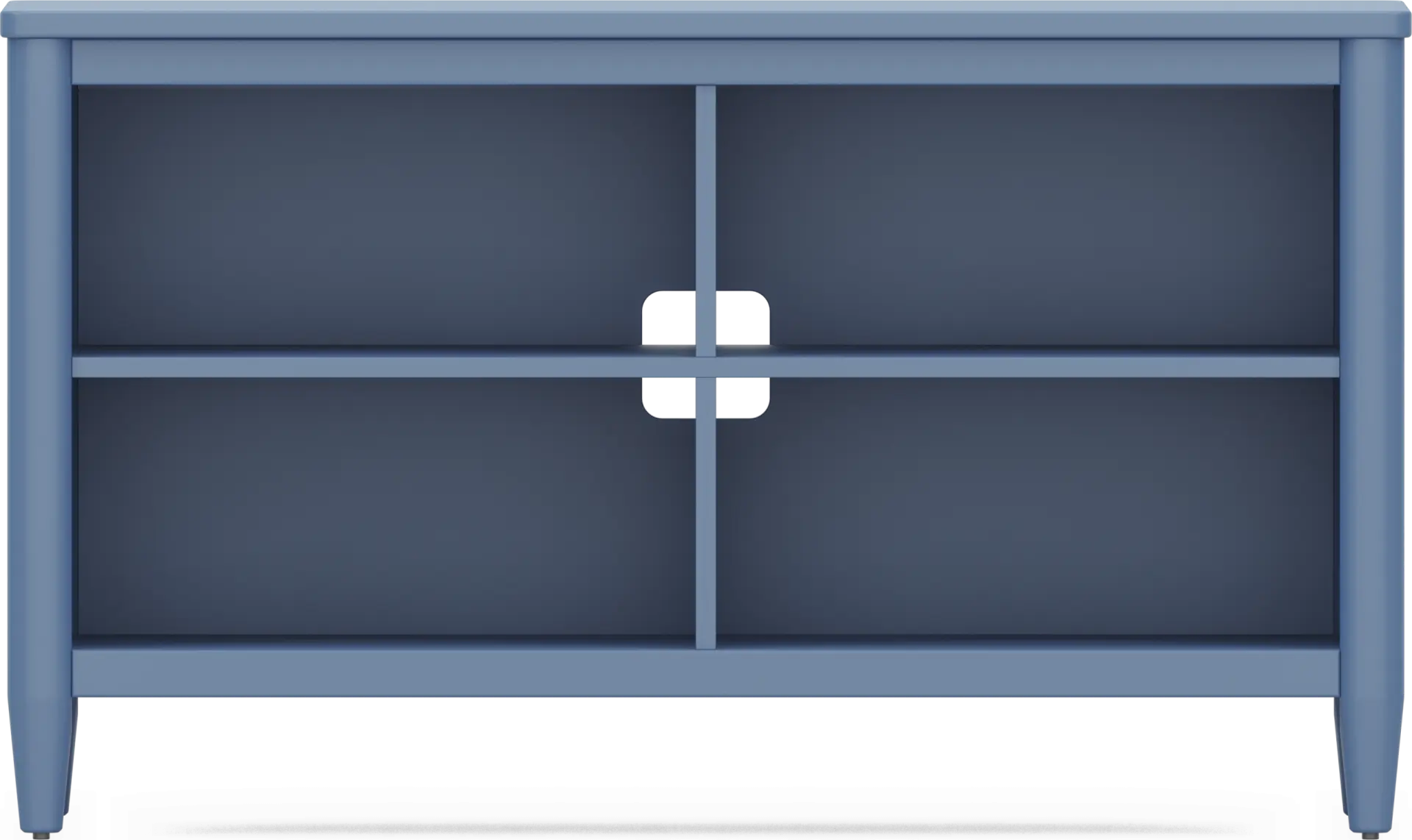 Kids Modern Colors Slate Blue 52" Bookcase