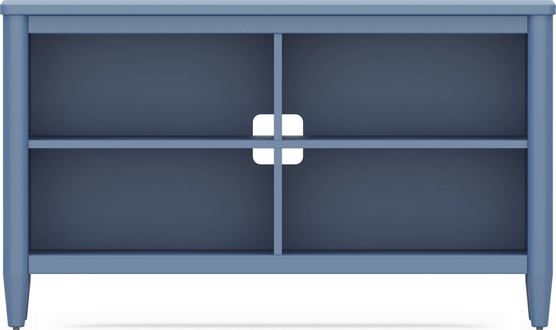 Kids Modern Colors Slate Blue 52" Bookcase - Image 1