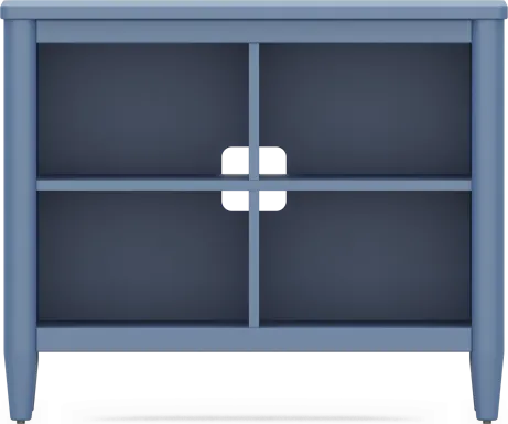 Kids Modern Colors Slate Blue 37" Bookcase