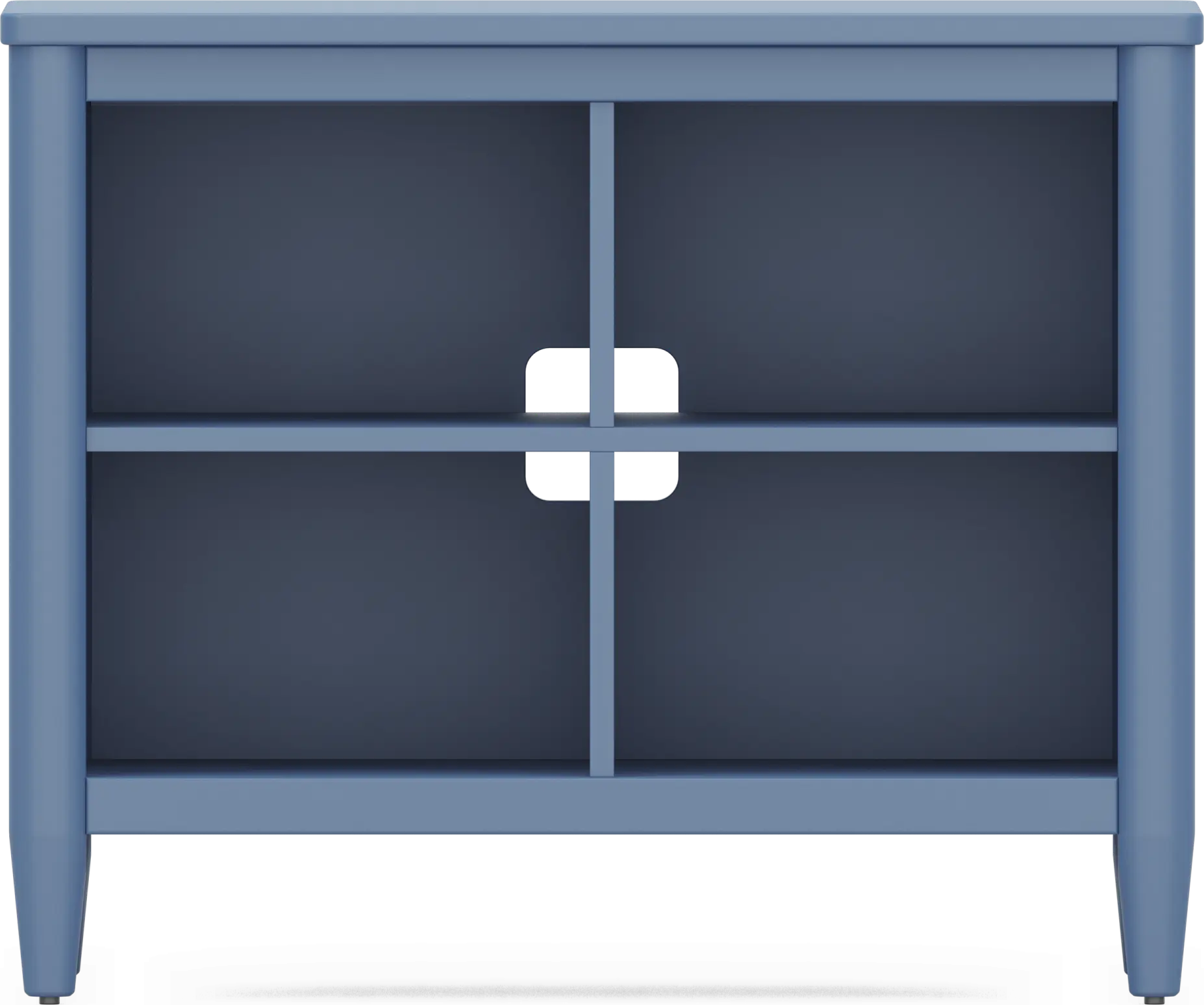 Kids Modern Colors Slate Blue 37" Bookcase