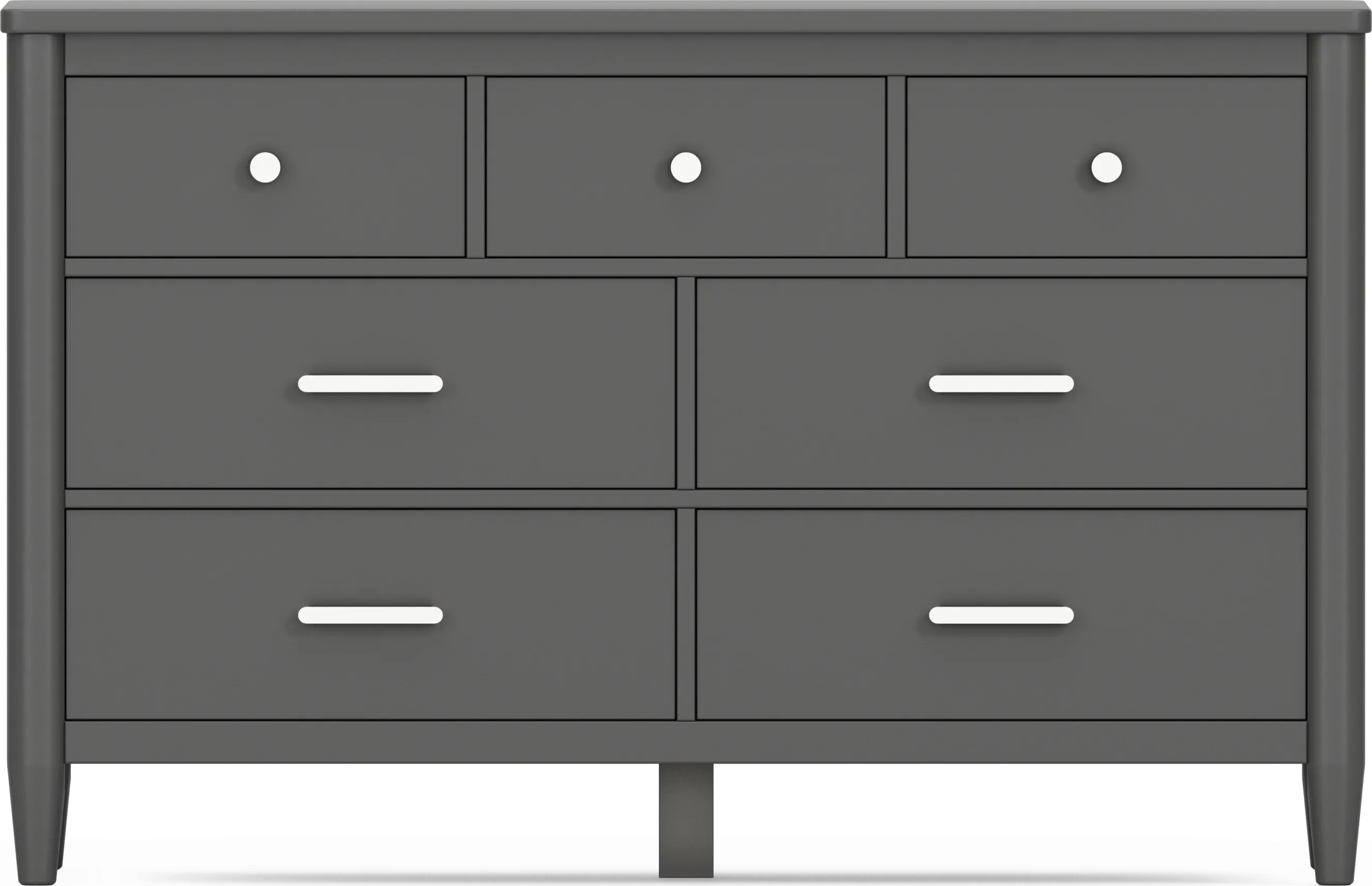 Kids Modern Colors Iron Ore Twin Panel Bedroom - Thumbnail - Image 4