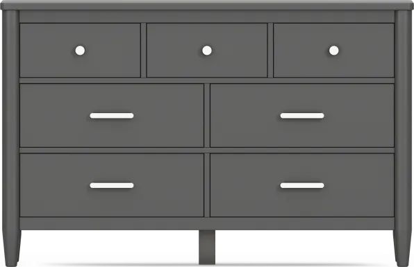 Kids Modern Colors Iron Ore Dresser