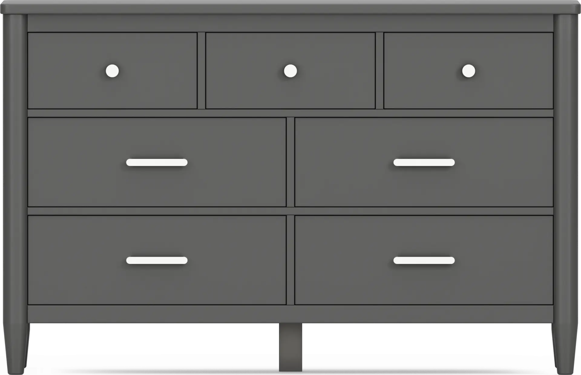 Kids Modern Colors Iron Ore Dresser