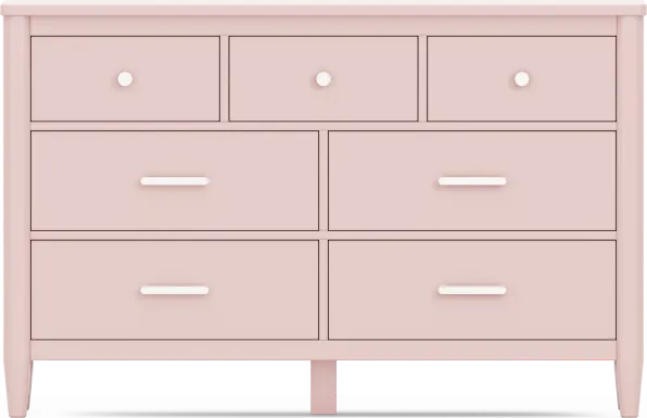 Kids Modern Colors Pink Dresser