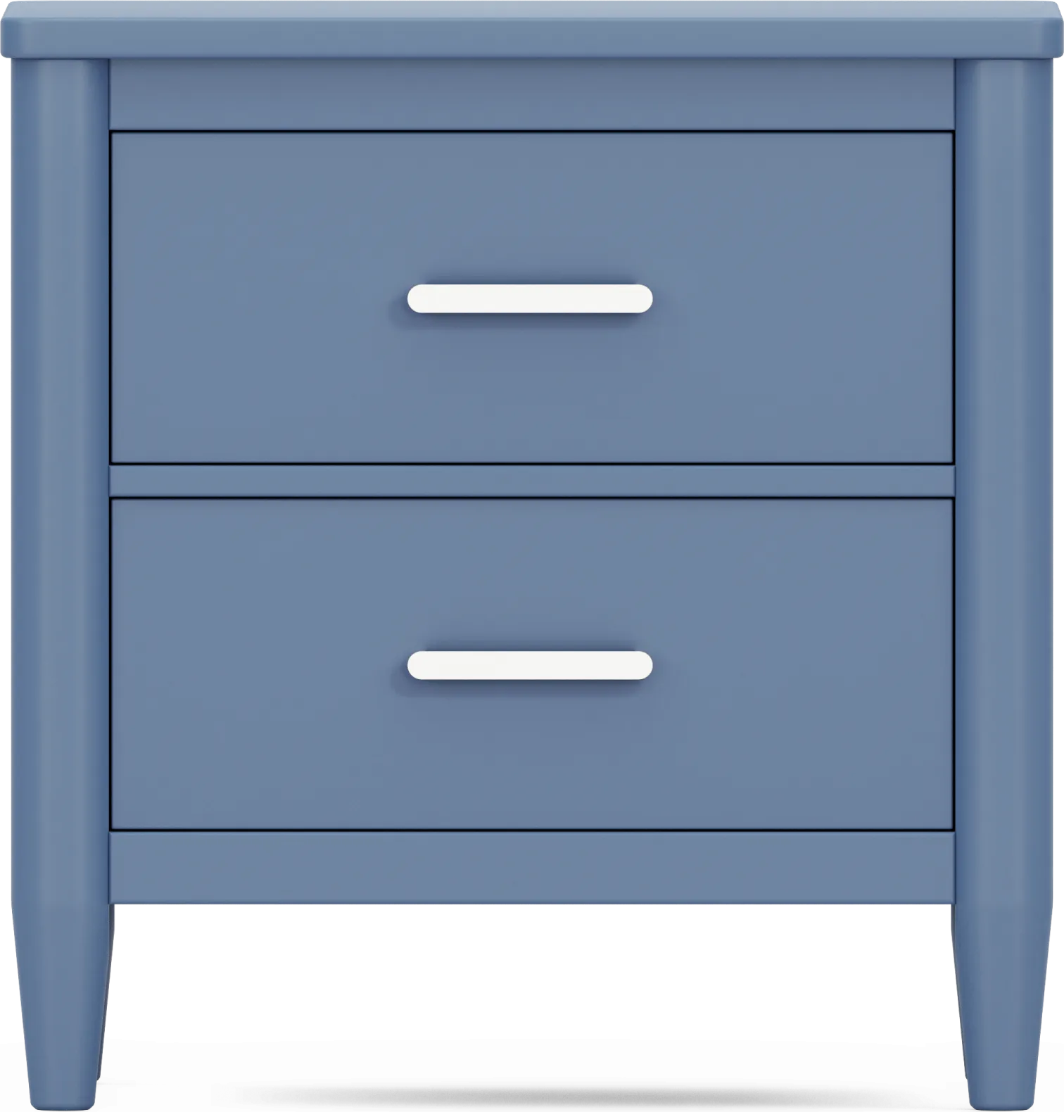 Kids Modern Colors Slate Blue Nightstand - Thumbnail - Image 1