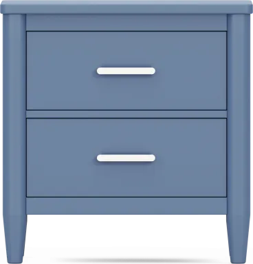 Kids Modern Colors Slate Blue Nightstand