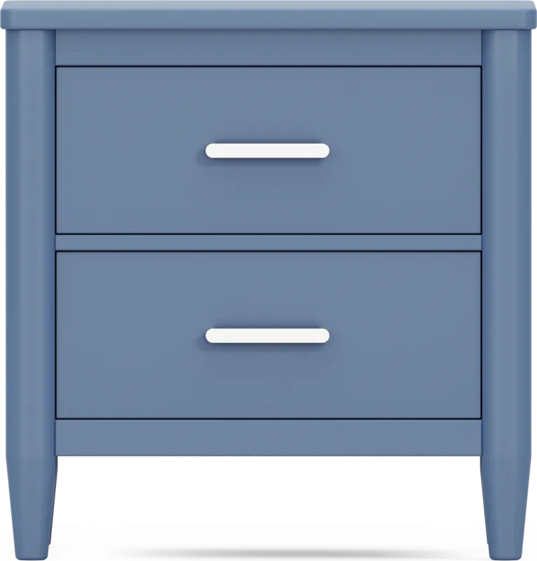 Kids Modern Colors Slate Blue Nightstand