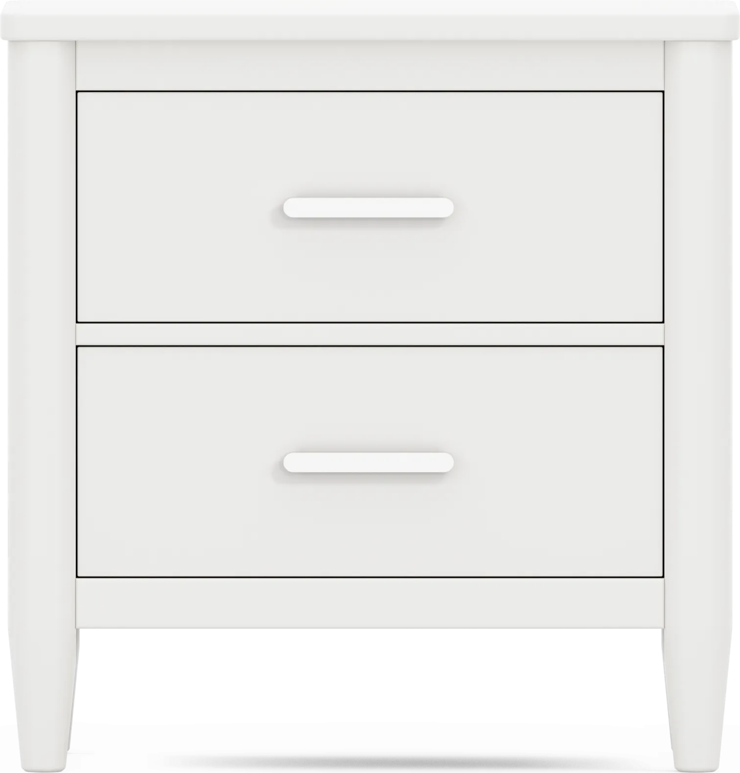 Kids Modern Colors White Nightstand - Thumbnail - Image 1
