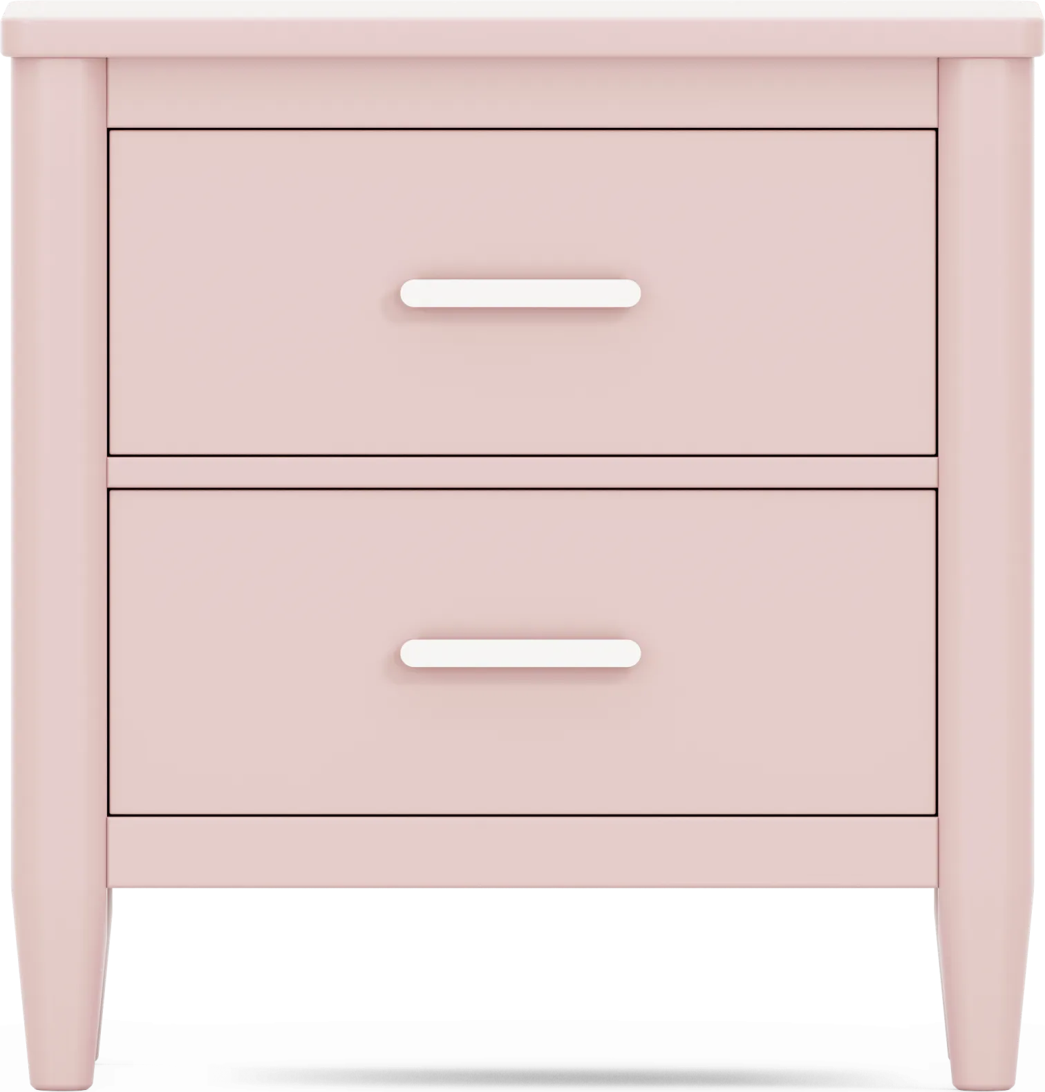 Kids Modern Colors Pink Nightstand - Image 1