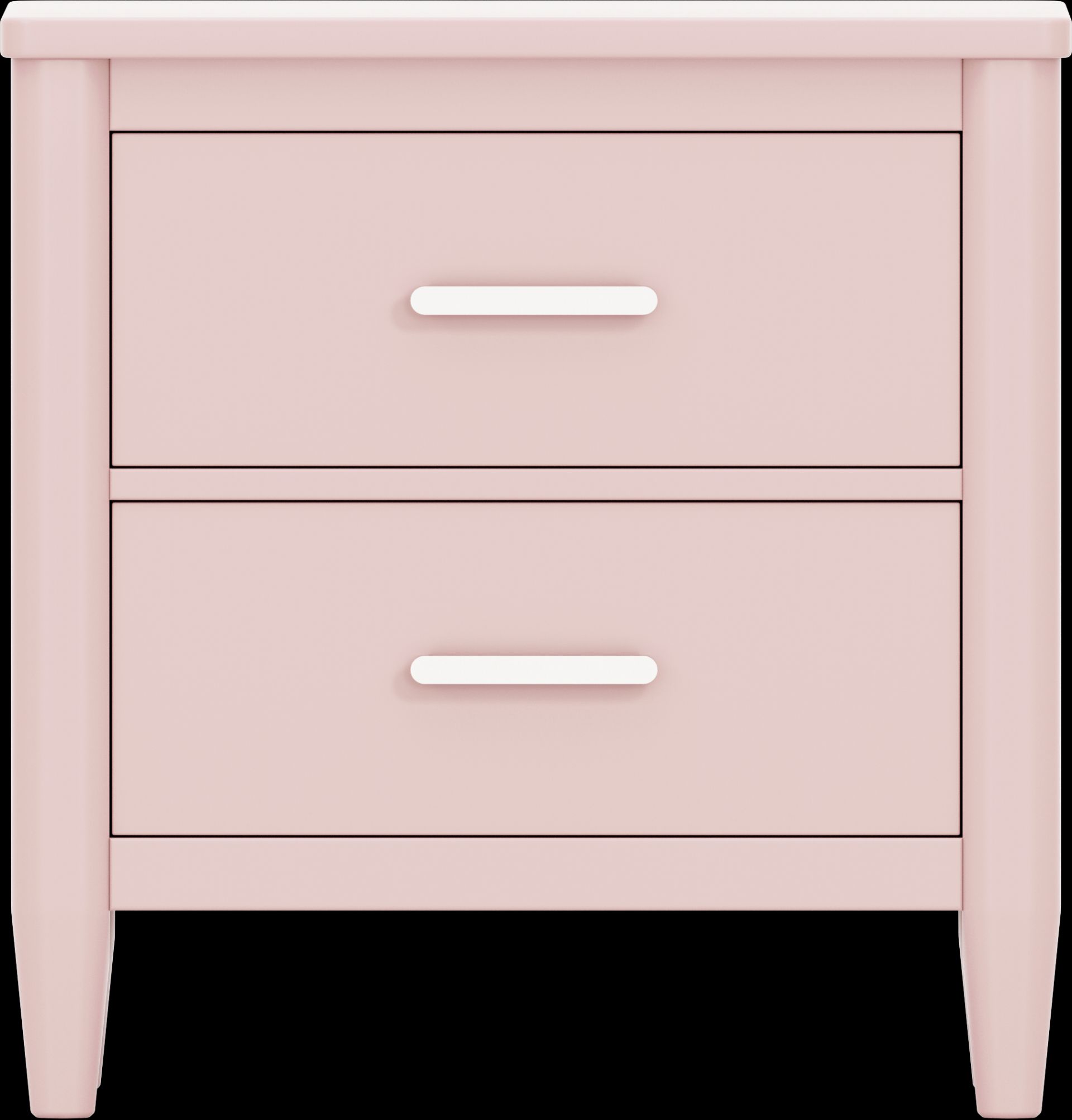 Kids Modern Colors Pink Nightstand - Image 1