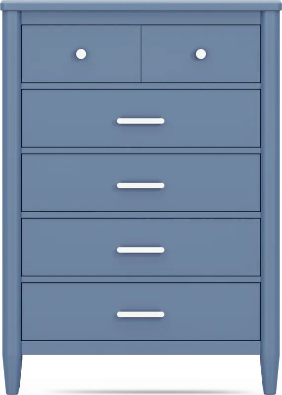 Kids Modern Colors Slate Blue Chest